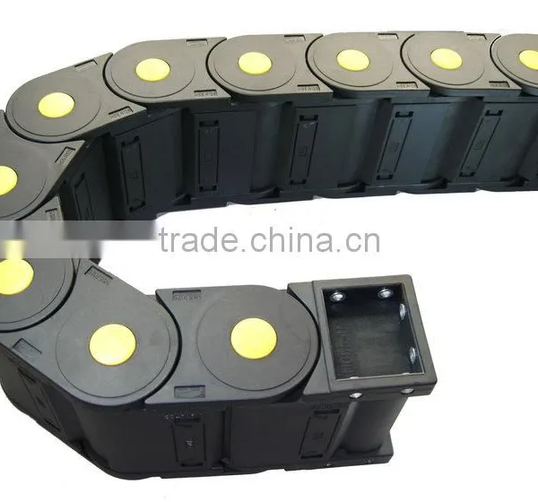 Super Curving Temperature Resistant Engineering Plastic Drag Chain For Sale photo-5