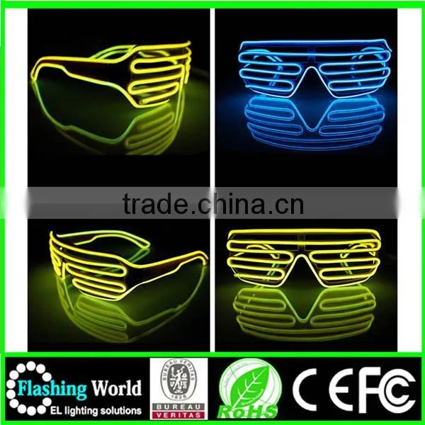 Hot Selling High Brightness el Wire Led Glasses photo-4