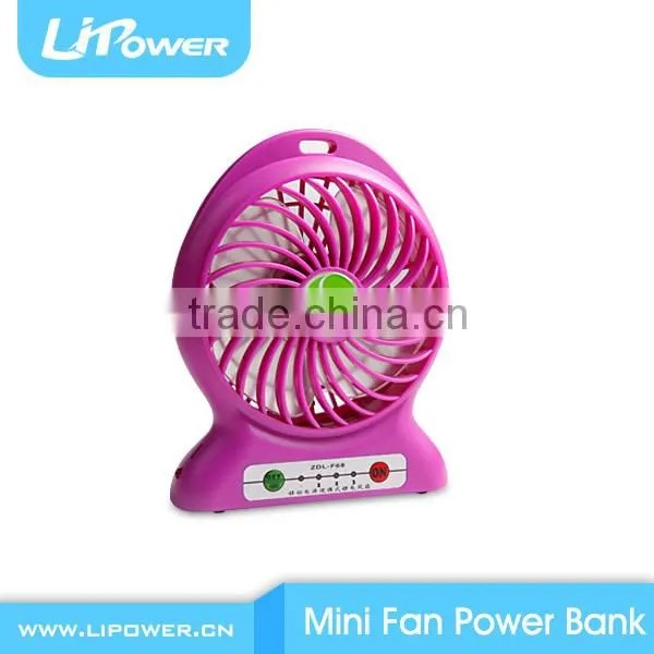 Customizable Colorful Portable Mini Fan Plastic Mini Portable Fan photo-2