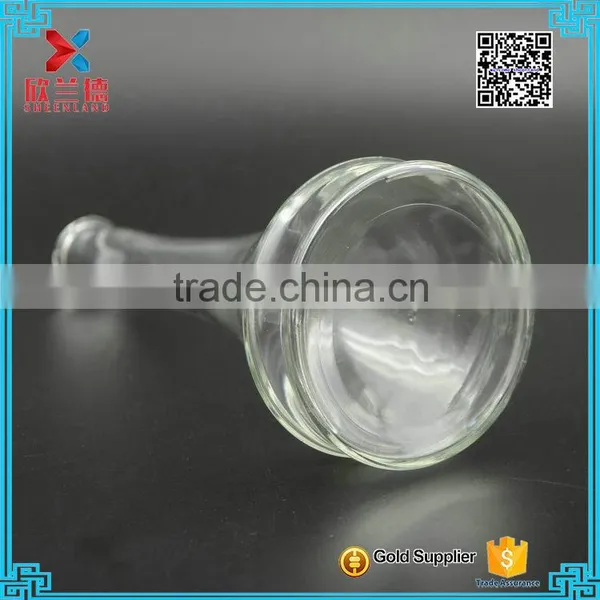 Wholesale Glass Beverage Bottle/ 200ml Clear Long Neck Wine Glass Bottle With Cork photo-2