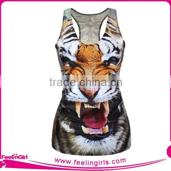 NO MOQ New Custom Fitness Bathroom Vanity Tank Tops photo-4