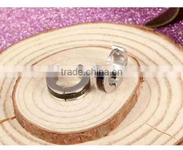 316L Jewellery Cool Style Trend 2016 Hoop Earrings for Man photo-5