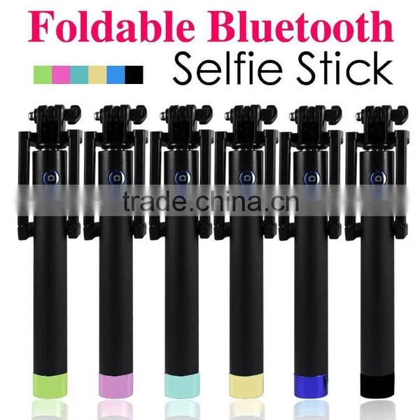 The Gadget Wholesale Colorful Wireless Monopod Bluetooth Selfie Stick ,camera Mini Tripod photo-6