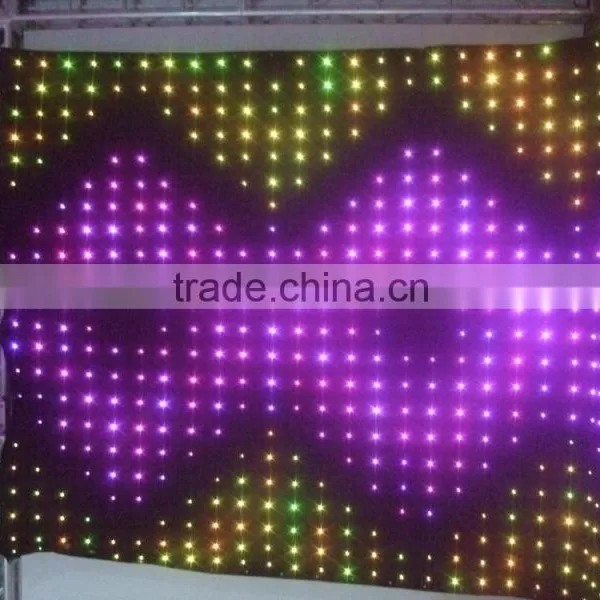 Romantic Gobo Optional LED Star Curtain photo-4