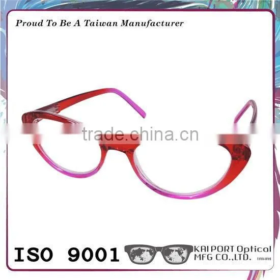 Cat Eye Shape With Gradient Colors Glasses Frame photo-4