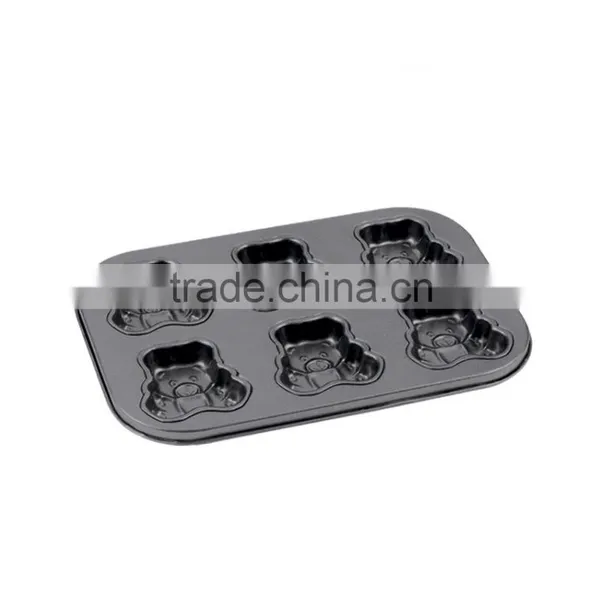Non-stick Cake Pans of Muffin Pan With 6 Cups photo-2