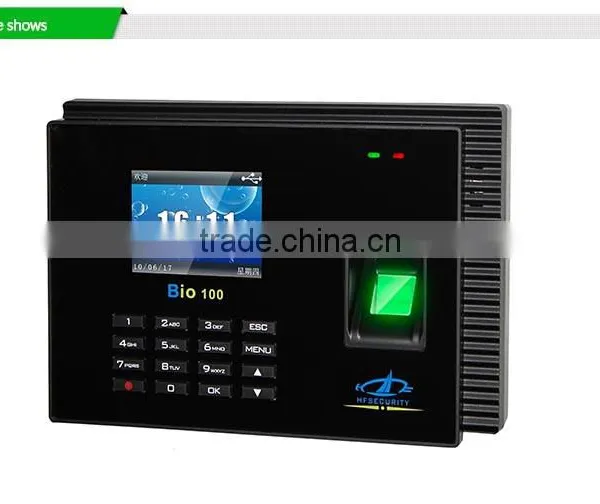 Multi Function Transaction Capacity 80,000 Manufacturer For Biometric Readers Finger And Punch Card Clock (Hf-Bio100) photo-3