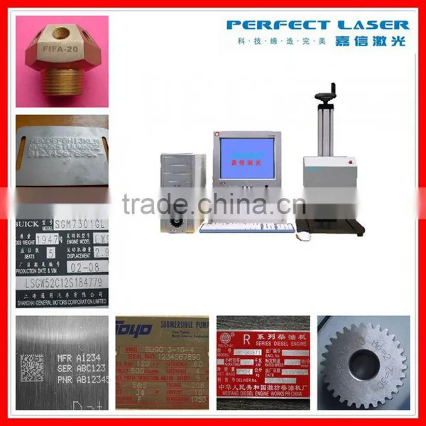 With CE Serial Number Stamping Machine for Cylinder Various Stepper Motors and Mechanical Parts, Machine Tools, Metal Pipes photo-2