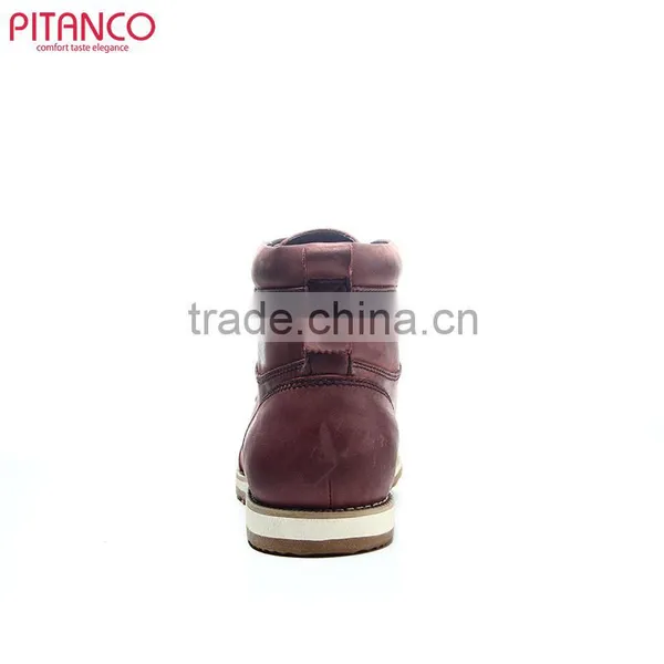 High Quality Genuine Leather Mens Fashion Martin Boots photo-3