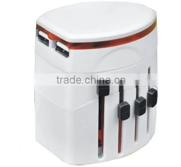 Promotional Cheapest Gift Multi Travel Charger Adaptor With USB Charger Port With CE ROHS Certificate photo-2