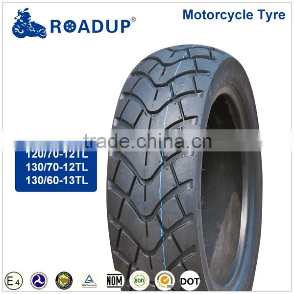 Three Wheel Motorcycle Scooter Tubeless Tire 130/70-12 130/70-13 6PR photo-3