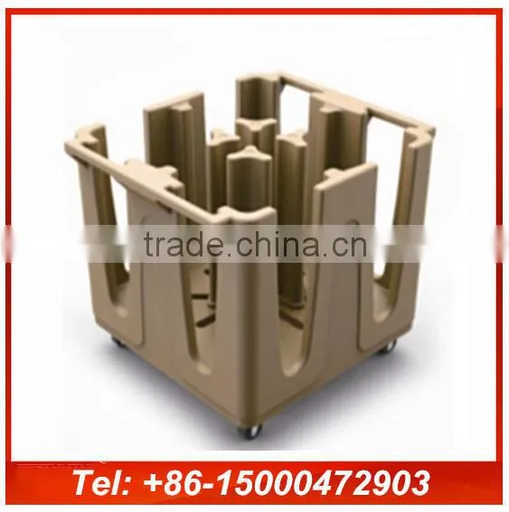 Plastic Plate Transport Carts, Plate Dollies, Plate Movable Caddies (200-240pcs Plate) photo-3