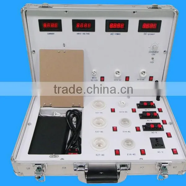 Portable Aluminum LED Demo Case Hot Sale,mini Demo Box
