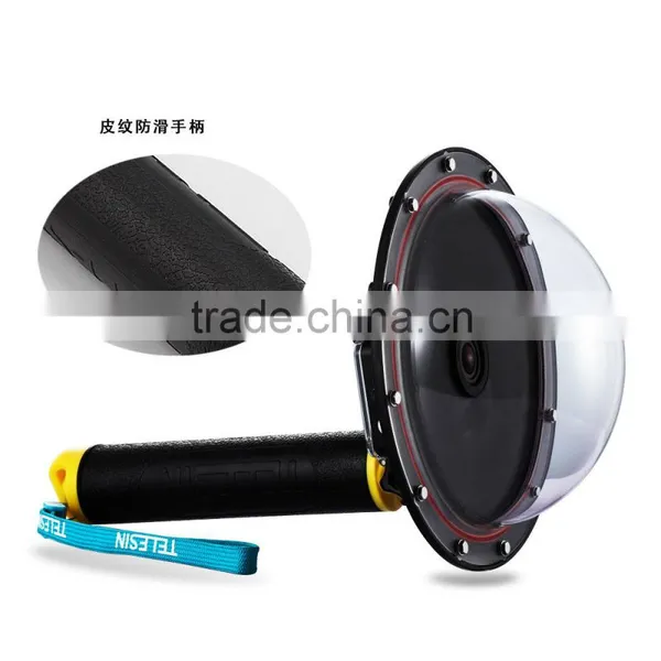 2016 New Telesin High Quality ABS-Plasctic Professional Dome Port for Go Pro Action Camera Hero4&3+ photo-6