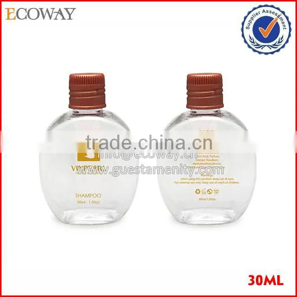 Transparent Pvc Hotel Shampoo Bottle Empty Pet Shampoo Bottles photo-2