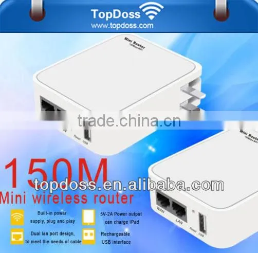 150Mbps Wireless-N Portable Router,Repeater photo-2