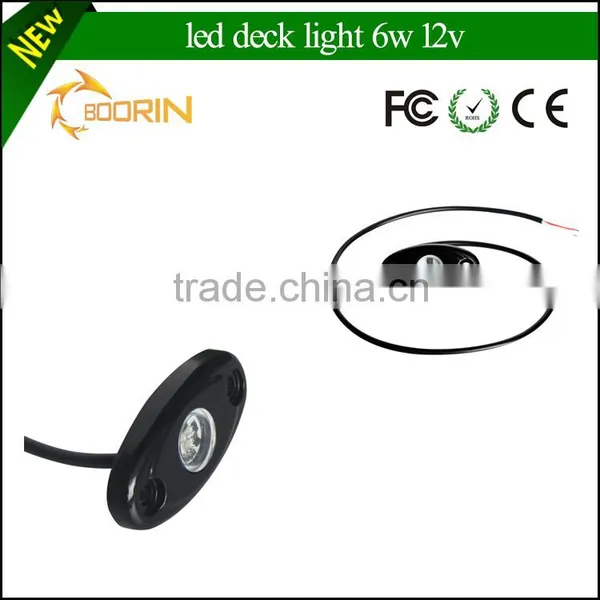 Rigid LED Rock Light DC 10-30V IP68 for the Boats Led Deck Light photo-3