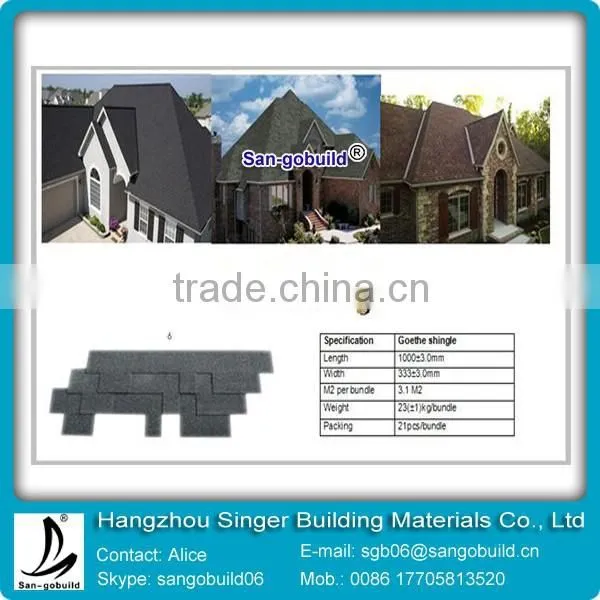 Wood House of Using Asphalt Shingle /roofing Shingle photo-4