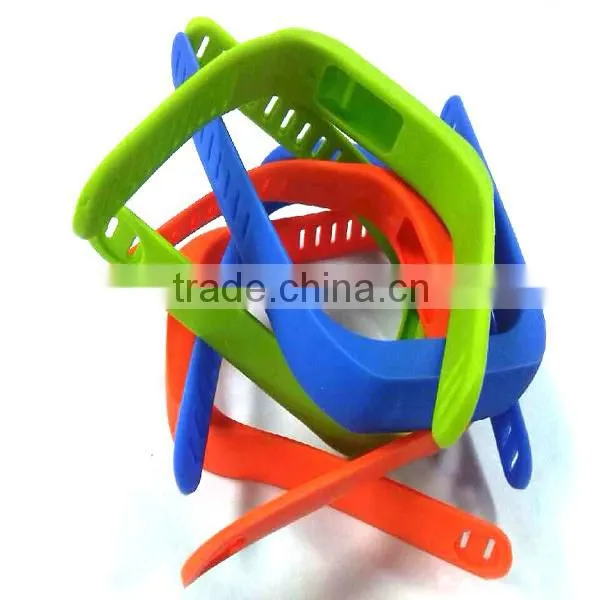 Glow in the Dark Bulk Sell Custom Silicone/magnetic/plastic Watch Strap /hot Sell Silicone Strap