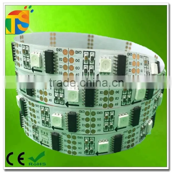 Waterproof Ip68 5050 Addressable Programmable 32pcs WS2801 Rgb Led Strip photo-3