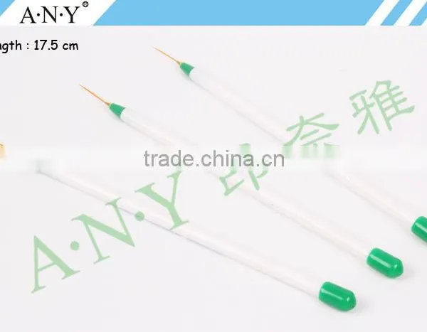ANY Cheap Nail Art Nylon Liner Painting Plastic Nail Brush photo-3