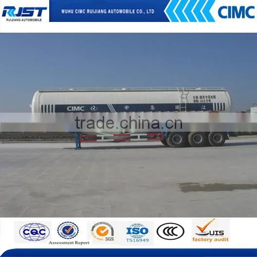 Tri- Axle V-type Silo Cement Trailer, Bulk Cement Tanker Trailer,bulk Powder Tanker Trailers photo-3