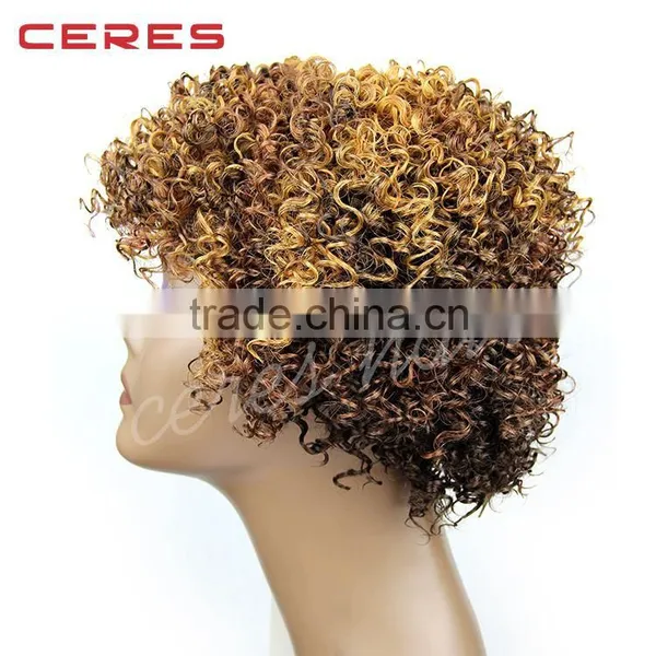 Hot Sales Top Quality Brazilian Afro Kinky Curly Human Hair Lace Front Wig on Sale photo-2