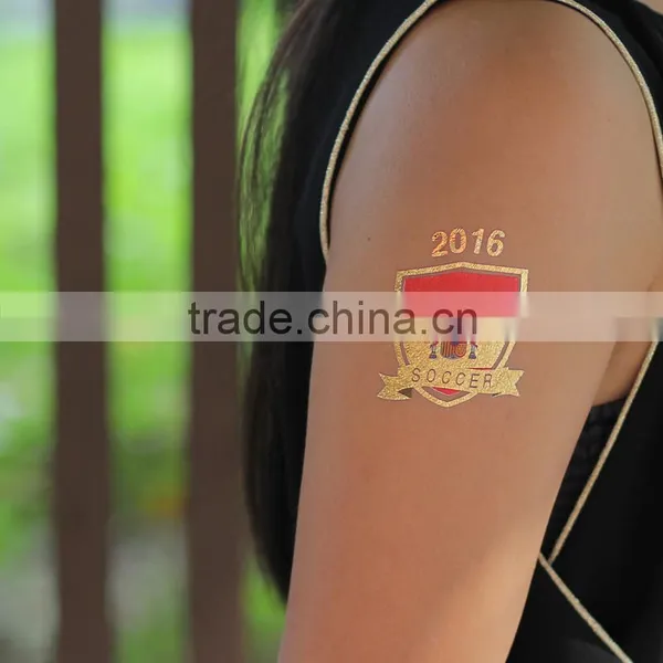 Hot Selling New Fashion Products National Country Flag Temporary Tattoo Sticker