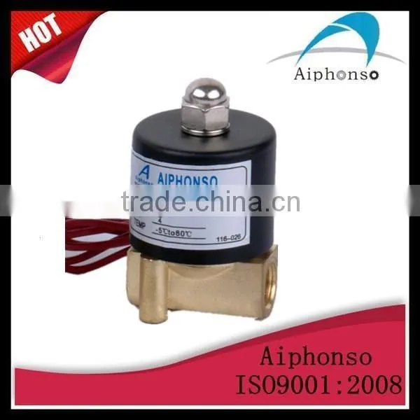 2W Series 12v Water Solenoid Valves for Use 1/8"~3/8"