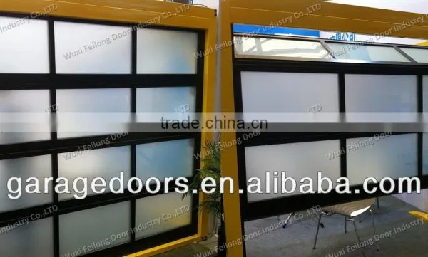 Aluminum Transaprent Doors -- Available With Armored Glass, Tempered Glass, Ground-glass, PVC Plexiglass