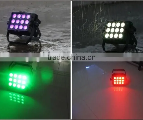 12pcs 6in1 Dmx Battery Led Outdoor Par Light for Costume Decoration photo-4