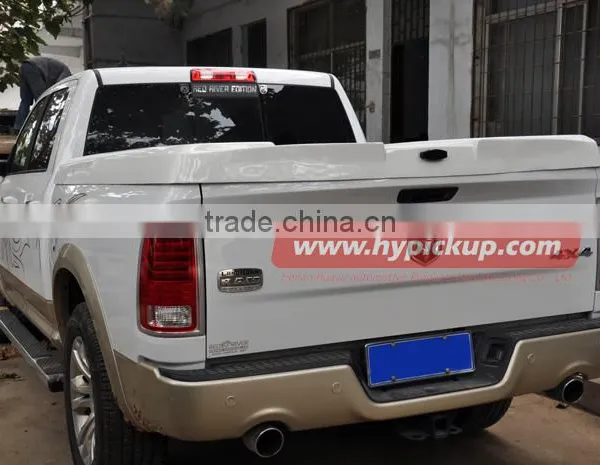 Fiberglass Dodge Ram 1500 Crew Cab Hard Tonneau Cover photo-3