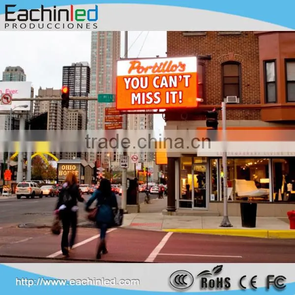 10mm Pantallas LED de Publicidad Para Exterior/pantallas Gigantes Led Advertising Board Electronic