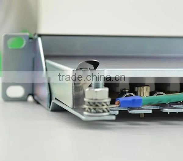 LY-PP6A-17 Made In China Cat6a Patch Panel T568 A, T568B Wiring Pattern Stp Cat 6 Patch Panel photo-5