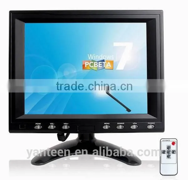 Multi Language 8inch LCD Touchscreen Monitor With VGA and USB Interface photo-2