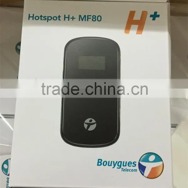 100% 2016 New Original Unlock 3G WiFi Router HSPA+ 43.2Mbps ZTE MF80 ZTE MF80 Mini Pocket photo-2