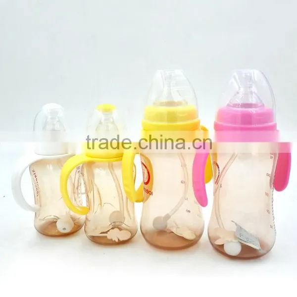 New 2016 Best Selling Products BPA-free Baby Thermos Silicone Baby Feeding Bottle With Nipple