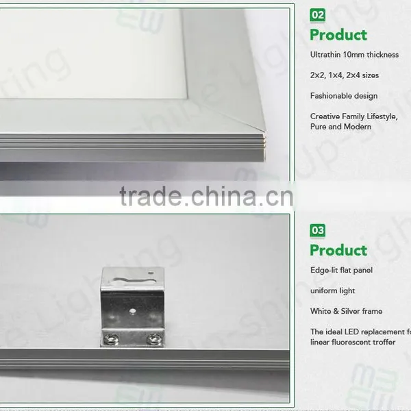 UL DLC Listed 1*4ft 40w 50w Ultra Thin Dimmable Led Panel Light photo-3