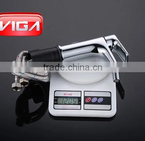 Deck Mounted Single Lever Bathroom Bidet Faucet Chrome Bidet Mixer photo-6