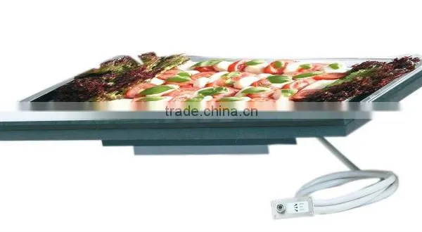 Buffet Equipment Electrical Hot and Cold Plate for Built-in Use for Hotel Restaurant Bistro