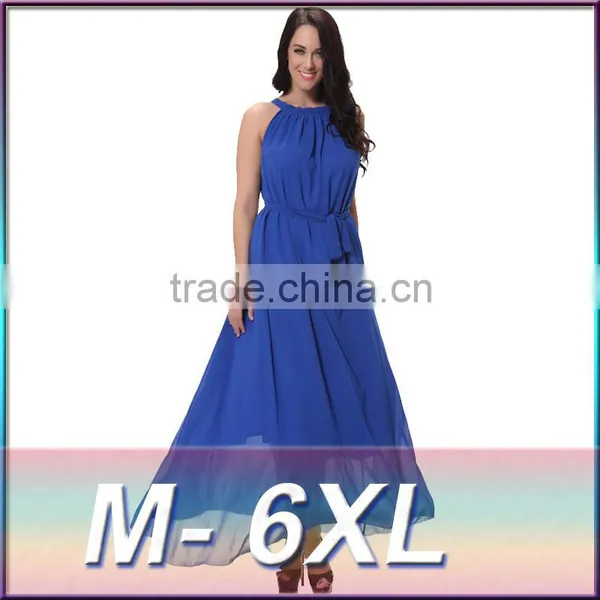 Bohemia Beach Skirt Thin Beach Resort Bohemia Pendulum Chiffon Plus Size Dress