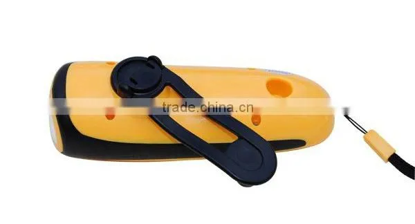 Hand Press Dynamo Led Torch/dynamo Lamp/led Torch Flashlight photo-3