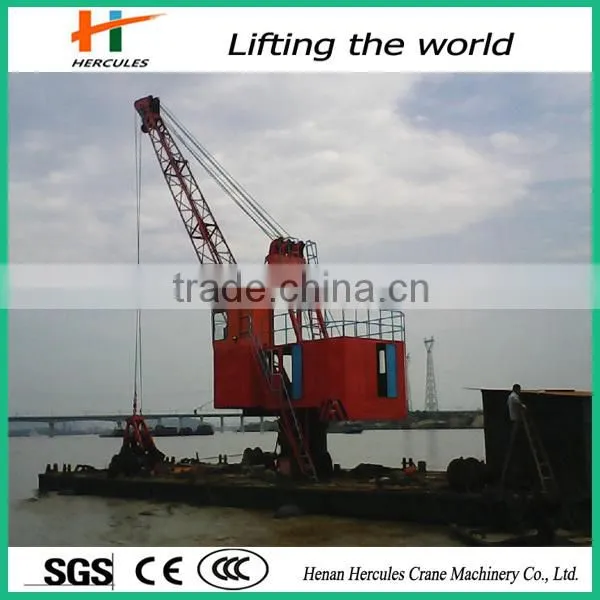 360 Degree Rotation Offshore Pedestal Port Crane photo-3