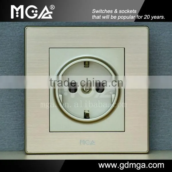 schuko socket & wall mounted power outlet socket