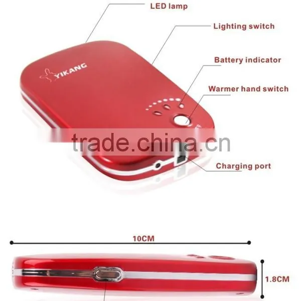 Resuable YK-805 USB Electric Japan Hand Warmer Powerbank Warmer photo-3