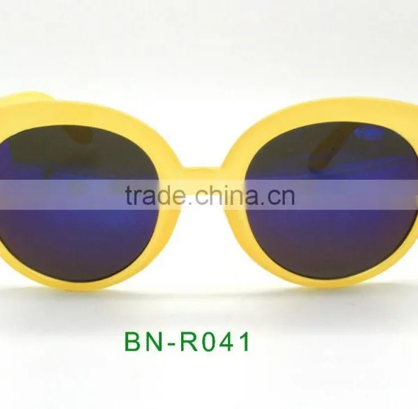 Plastic Retro Round Vintage Sunglasses 2015 Fashion photo-5