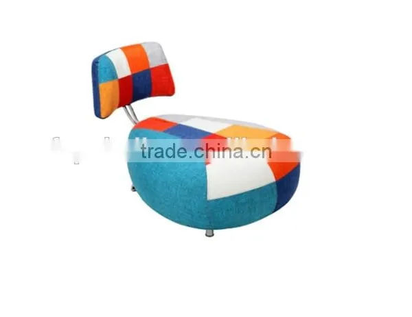 Patchwork Backrest Adjustable Ottoman photo-3