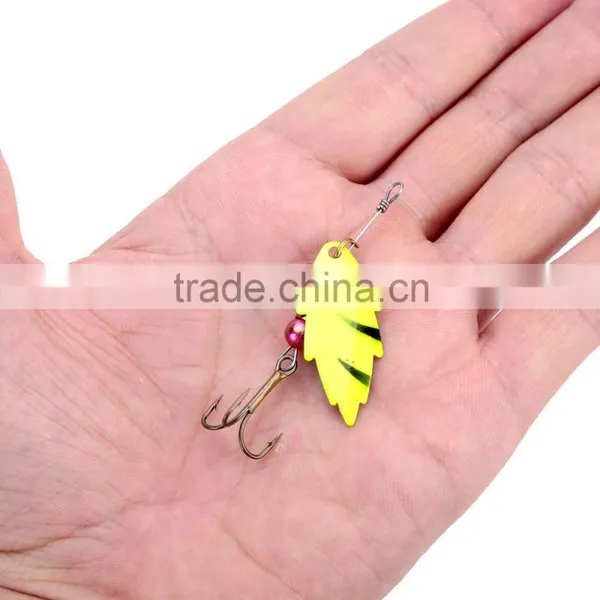 30Pcs Assorted Mixed Color Fishing Lures Metal Spinner Spoon Sequins Hook Hard Bait Tackle photo-2
