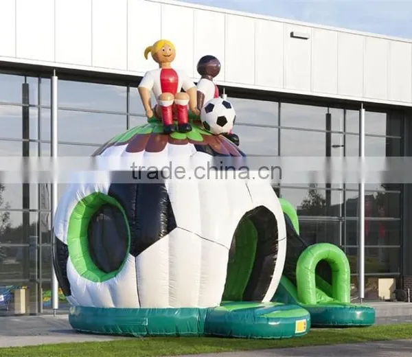 Inflatable Soccer Disc Bounce House of New Product photo-2