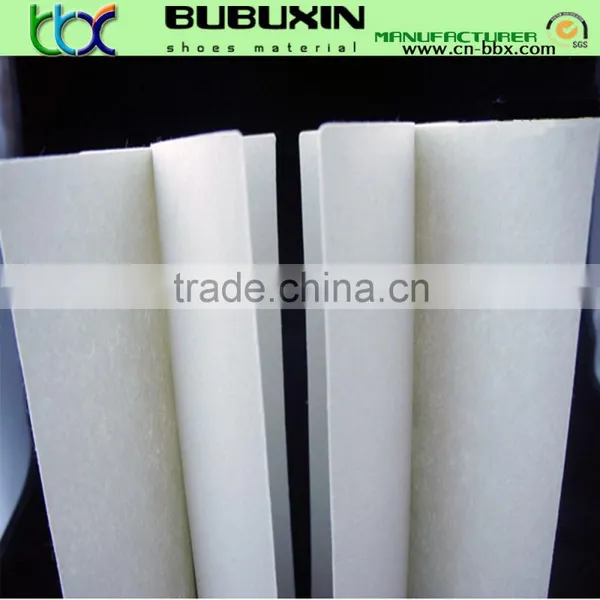 BUBUXIN Shoes Material Manufacturer Sells Good Stiffener Non-woven Chemical Sheet for Making Toe Puff and Back Counters photo-6